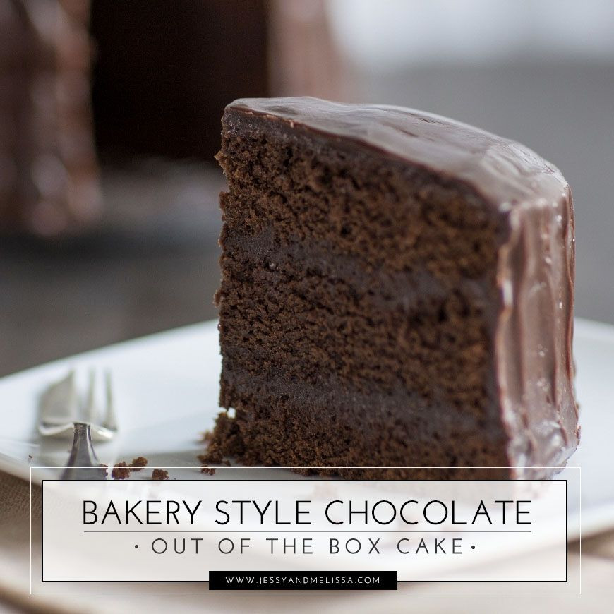 Bakery Cake Recipes
 Bakery Style Chocolate Out of the Box Cake