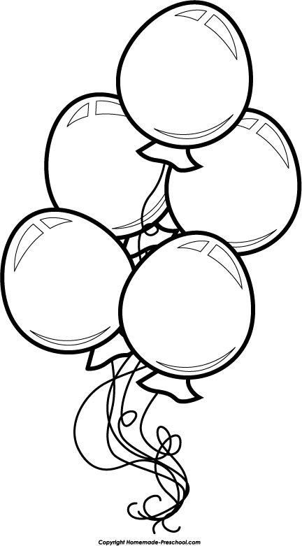Balloon Coloring Pages Printable
 Pin by Ashley Lawver on DIY