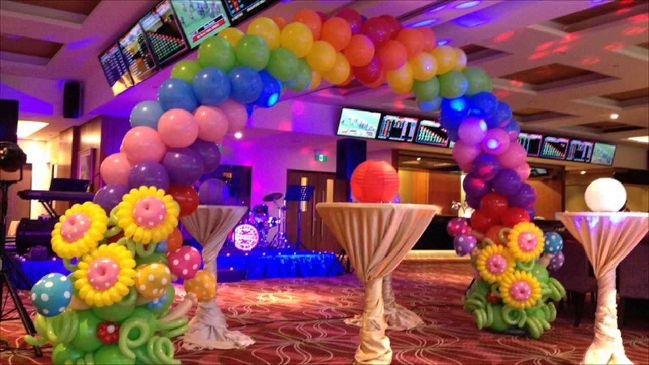 Balloon Decoration For Birthday Party
 Kids Birthday Party Balloon Decorations