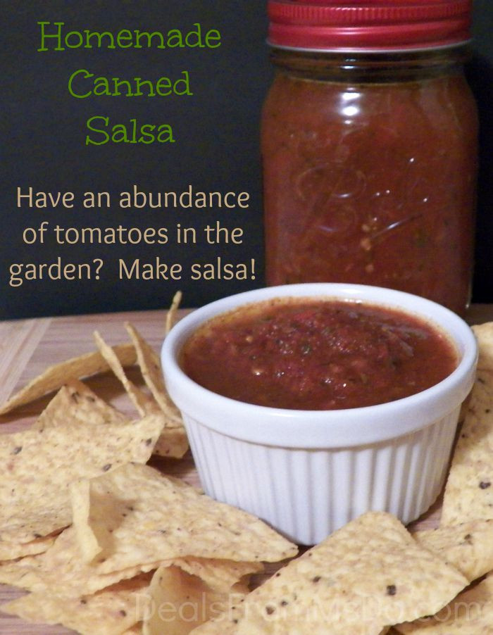 Balls Canning Salsa Recipe
 Homemade Canned Salsa with Ball Can It Forward Day