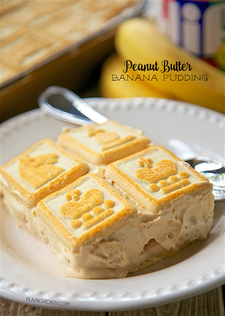 Banana Pudding With Chessmen Cookies Recipe
 Peanut Butter Banana Pudding