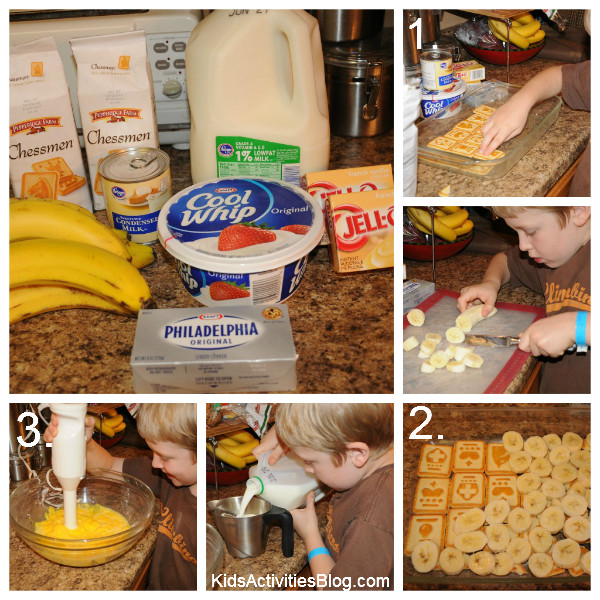 Banana Pudding With Chessmen Cookies Recipe
 Chessmen Banana Pudding