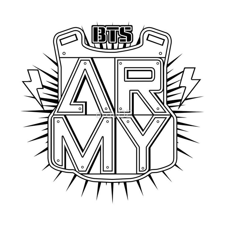 Bangtan Boys Coloring Pages
 17 Best images about logos on Pinterest