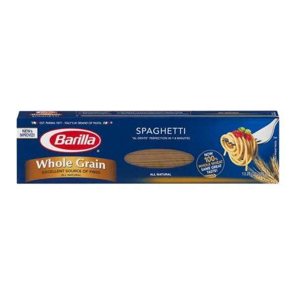Barilla Whole Grain Spaghetti
 Barilla Pasta Whole Grain Spaghetti