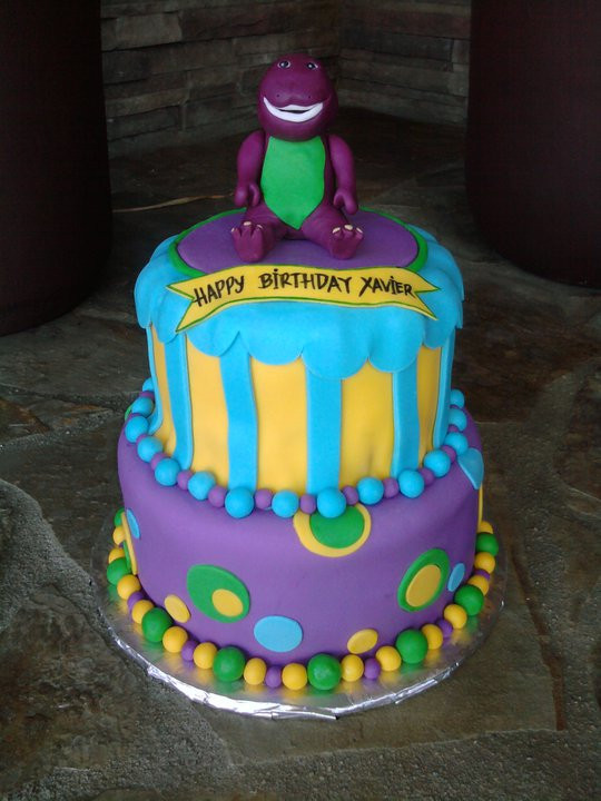 Barney Birthday Cakes
 cakes by narleen kristel barney birthday for xavier