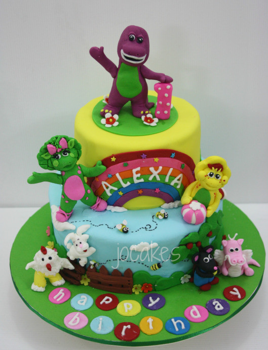 Barney Birthday Cakes
 Barney and friends cakes