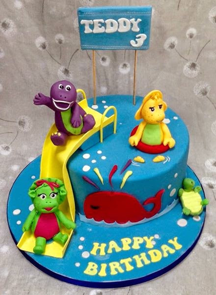 Barney Birthday Cakes
 The Perfectionist Confectionist Teddy and Friends