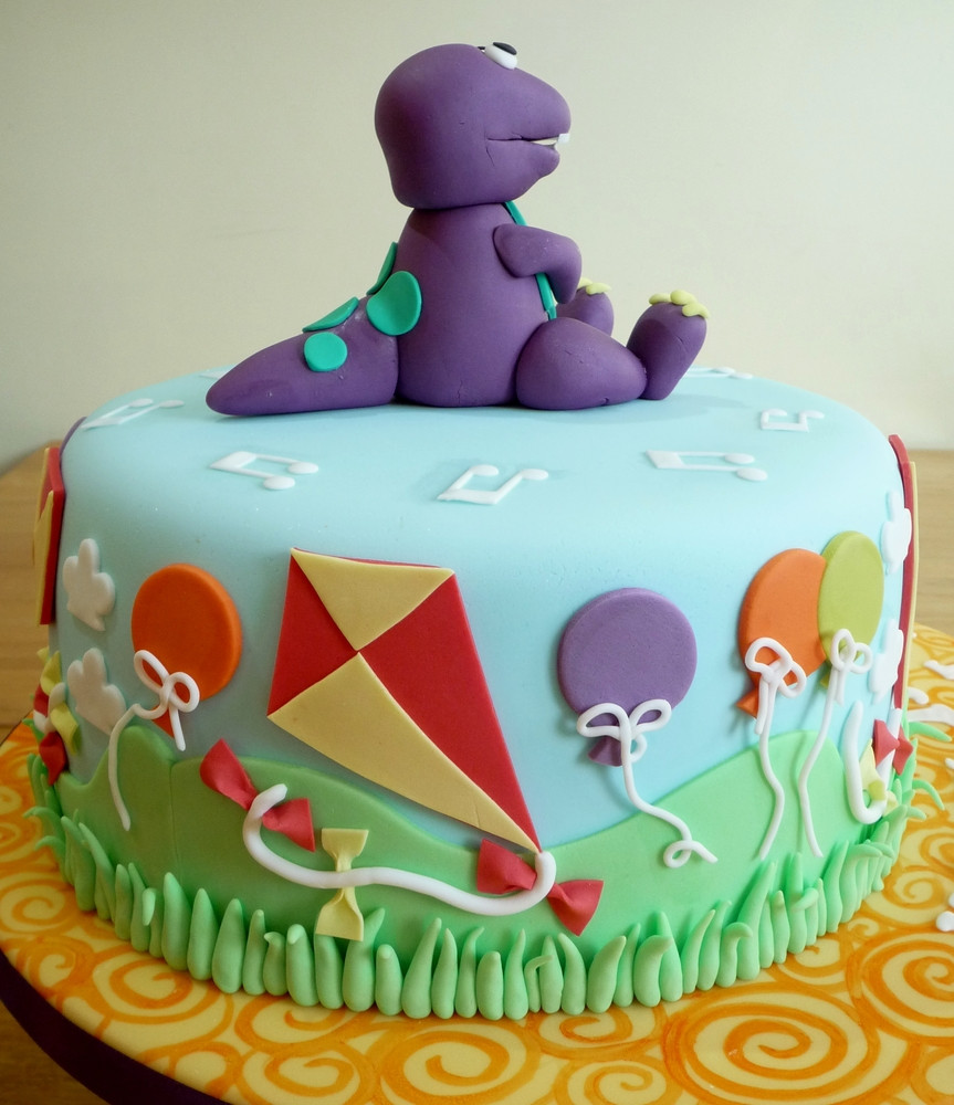 Barney Birthday Cakes
 Barney the Friendly Dinosaur Birthday Cake