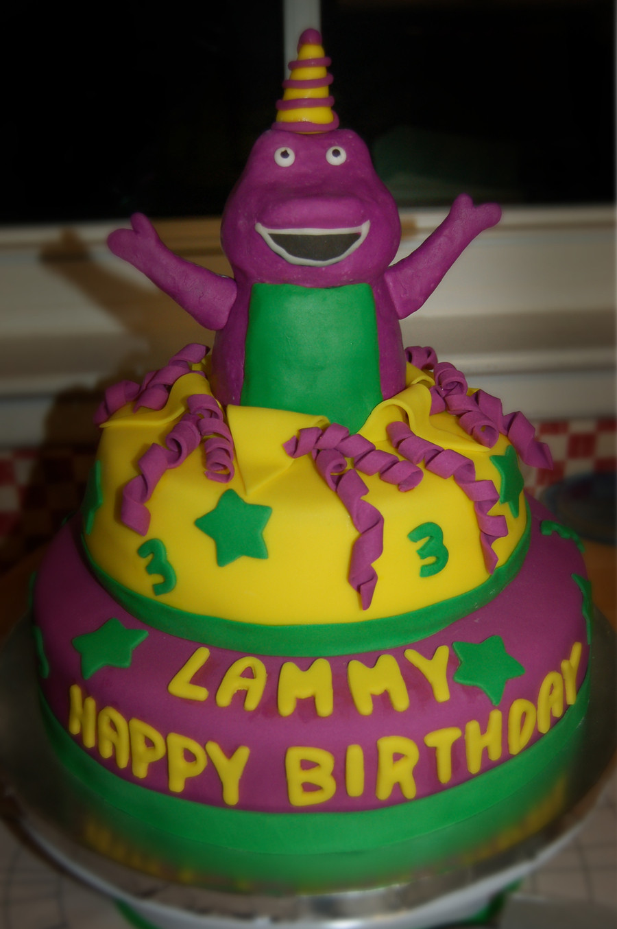 Barney Birthday Cakes
 Barney Birthday Cake CakeCentral
