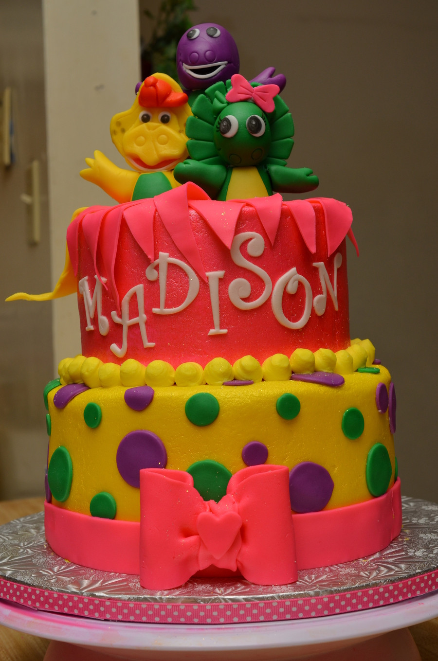Barney Birthday Cakes
 Barney Cake CakeCentral