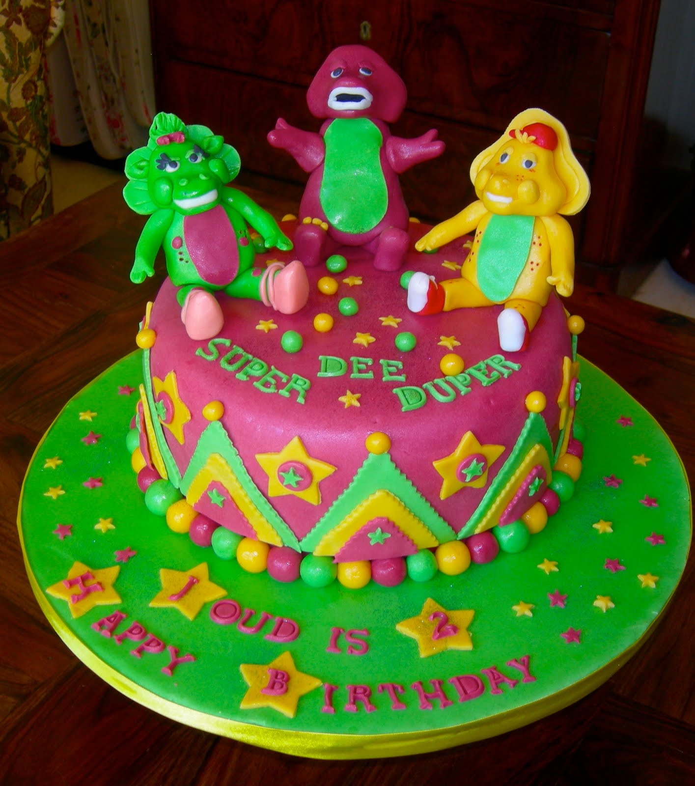 Barney Birthday Cakes
 ANOTHER BARNEY AND FRIENDS CAKE