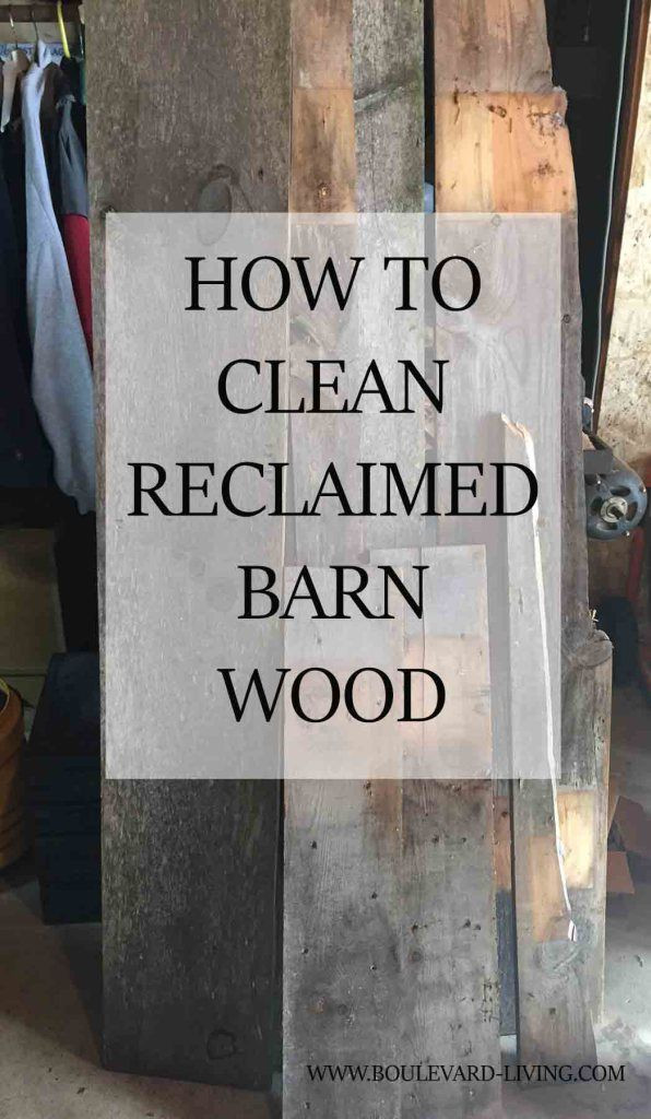 Barnwood Craft Ideas
 How to Clean Reclaimed Barn Wood