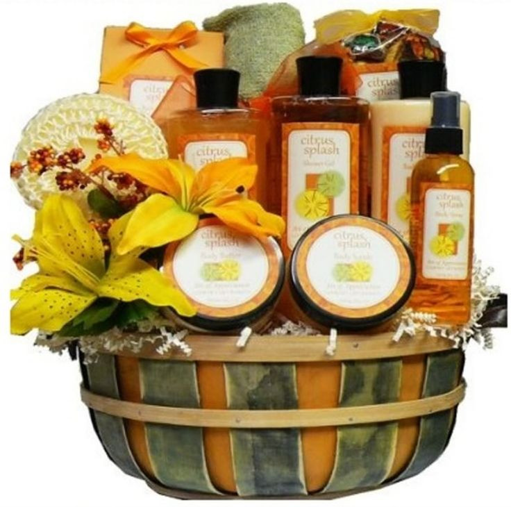 Bath And Body Gift Basket Ideas
 17 Best images about Spa Basket on Pinterest