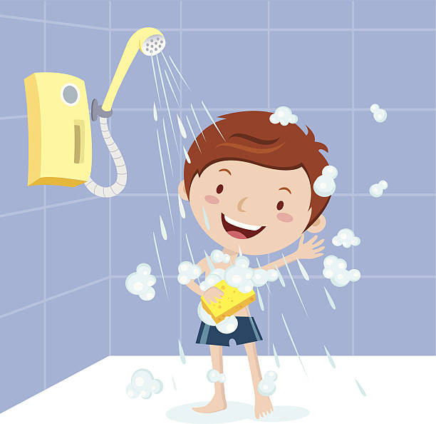 Bathroom Clipart For Kids
 Taking A Bath Illustrations Royalty Free Vector Graphics