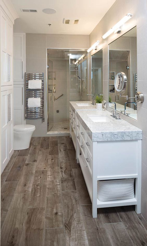 Bathroom Floor Designs
 15 Stylish Ways To Add Rustic Touches To Your Bathroom
