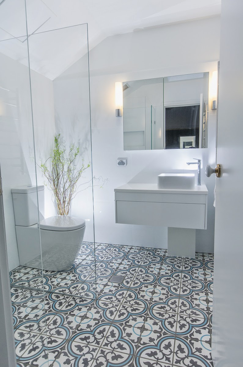 Bathroom Floor Designs
 Matilda Rose Interiors New trend in tiles