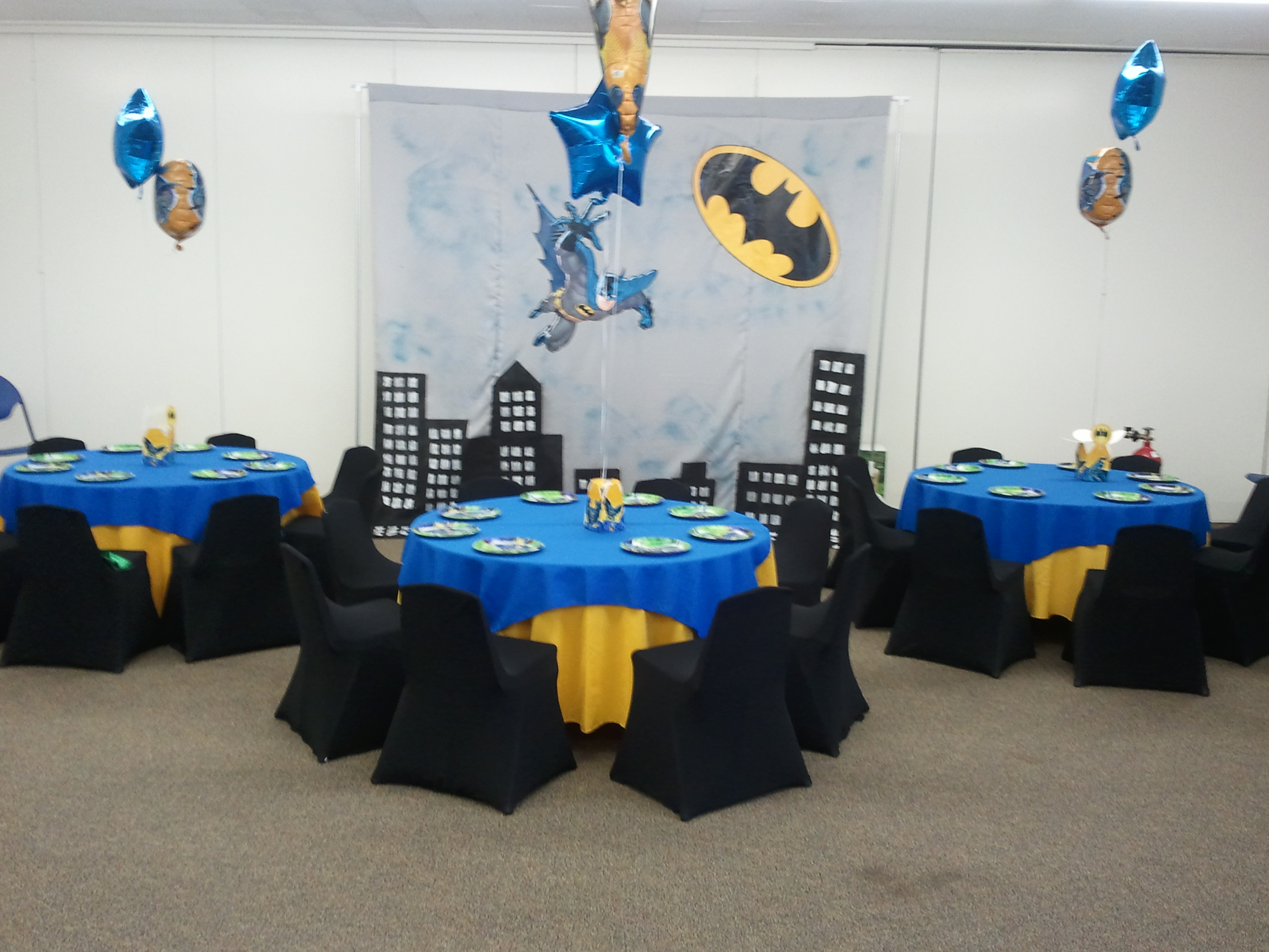 Batman Birthday Decorations
 Batman Theme Kids Birthday Party Ideas Decoartion