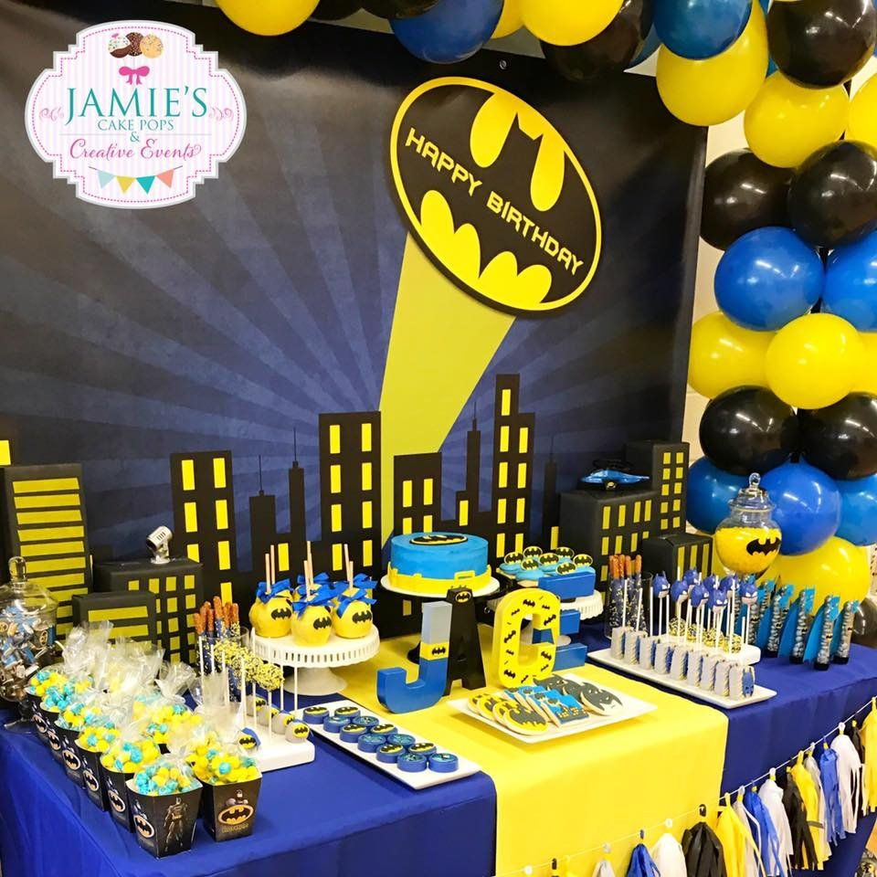 Batman Birthday Decorations
 Batman Birthday Party Ideas