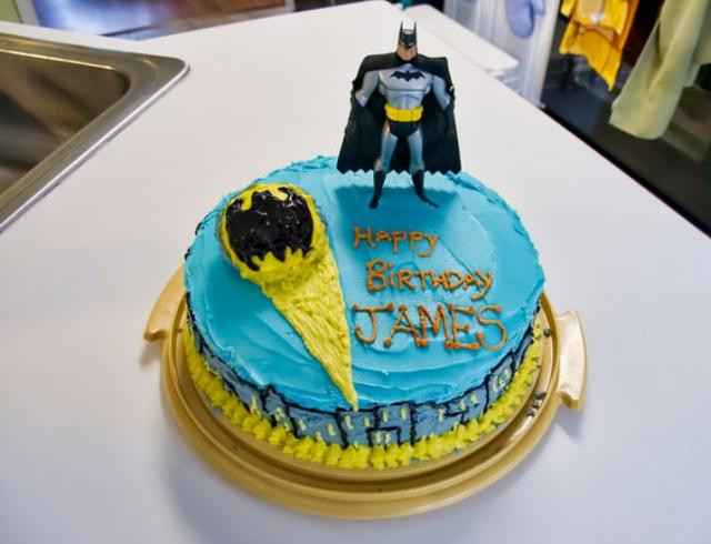 Batman Birthday Party Ideas 4 Year Old
 Batman theme 4th birthday cake JPG