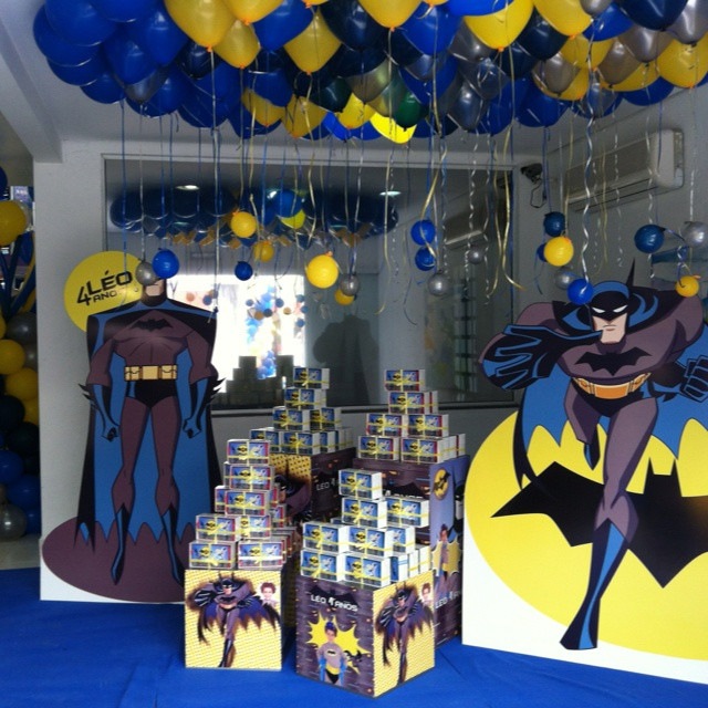 Batman Birthday Party Ideas 4 Year Old
 13 best Batman Party 4 year old images on Pinterest