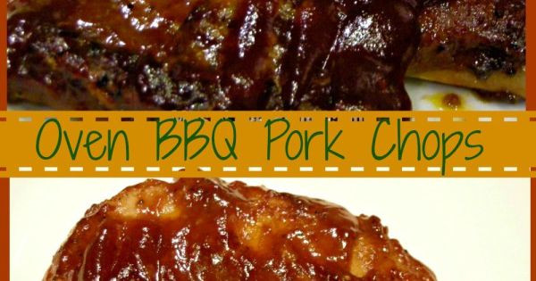 Bbq Pork Chops In Oven
 Oven BBQ Pork Chops Recipe