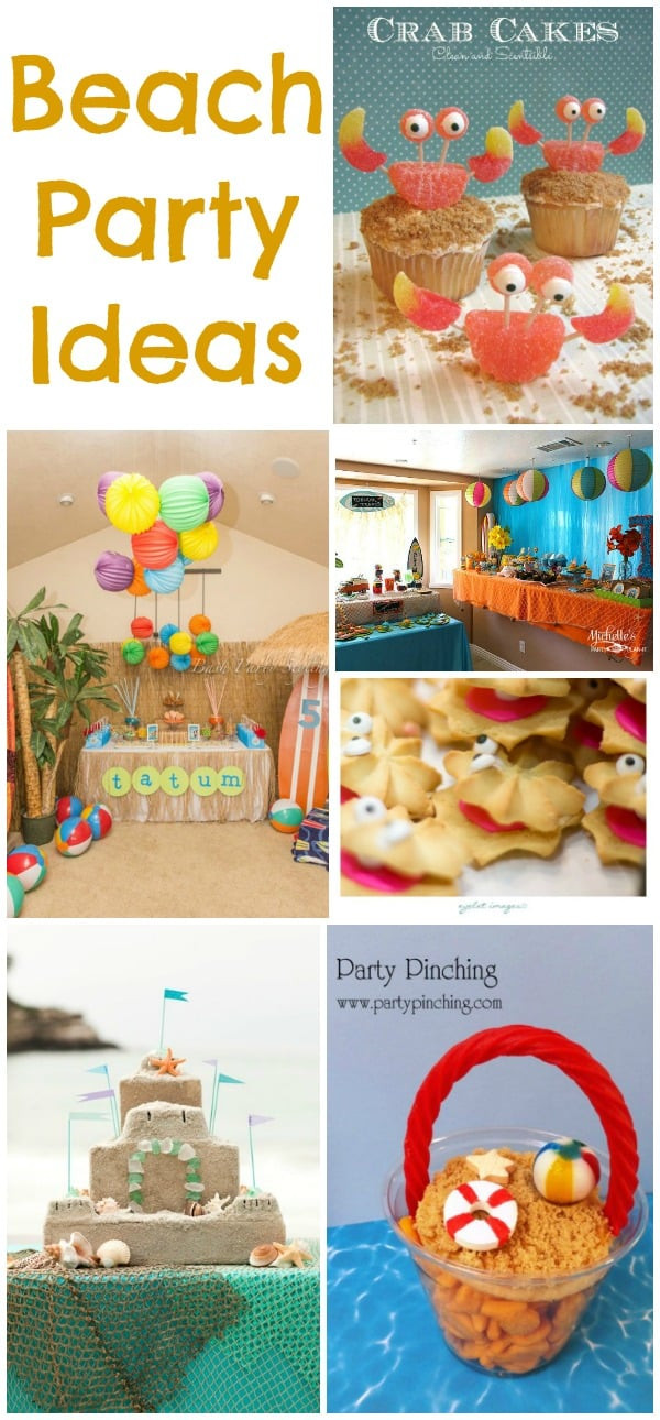 Beach Party Decorations Ideas
 Beach Party Ideas Collection Moms & Munchkins