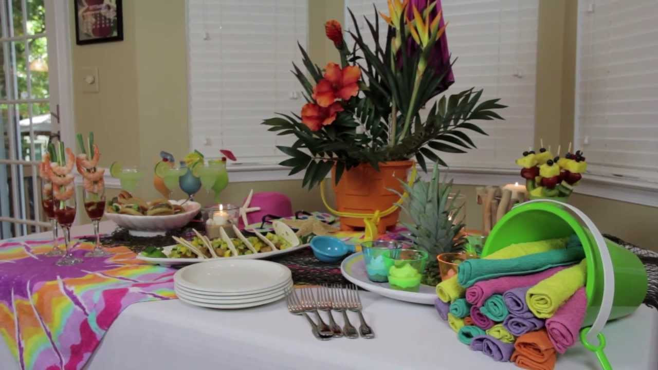 Beach Party Ideas
 How to Make Indoor Beach Party Decorations