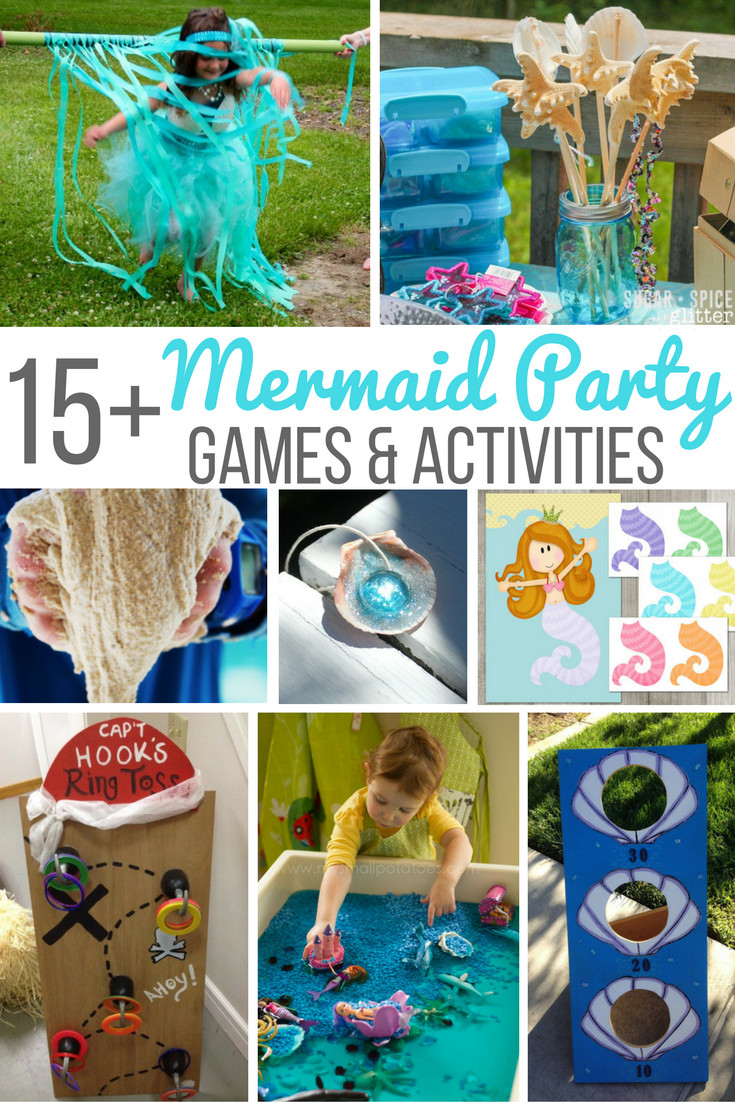 Beach Party Ideas For 12 Year Olds
 Mermaid Party games and activities for the mermaid