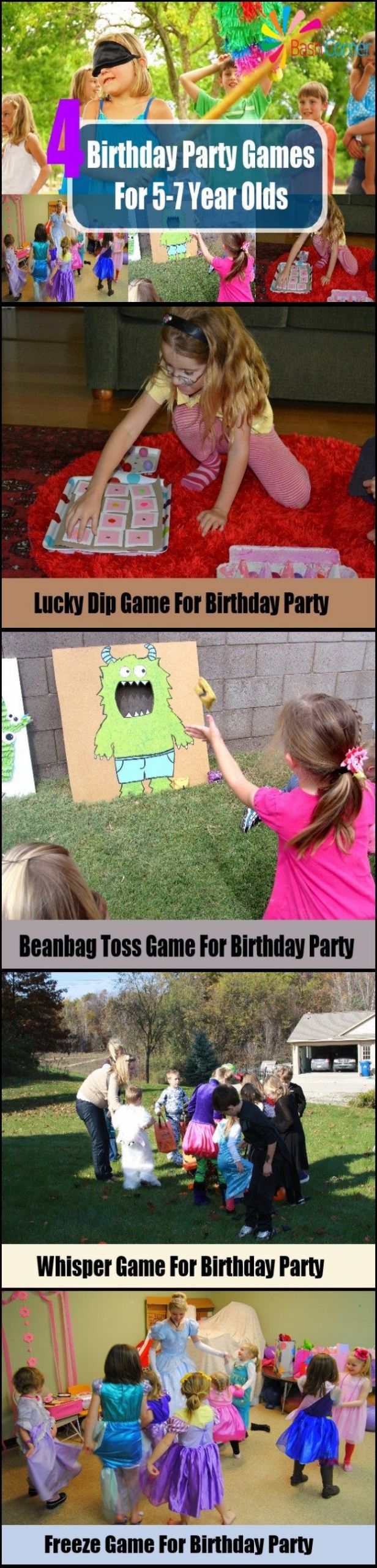 Beach Party Ideas For 12 Year Olds
 Party Games For 5 7 Year Olds cute Pinterest
