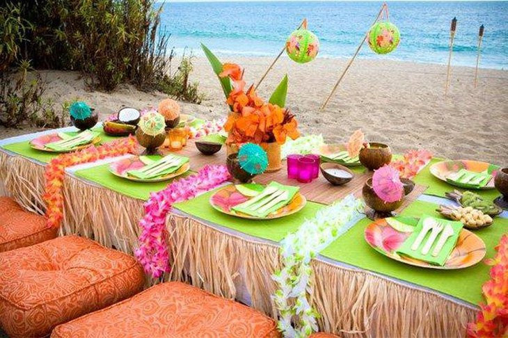Beach Party Ideas For Adults
 35 Birthday Table Decorations Ideas for Adults