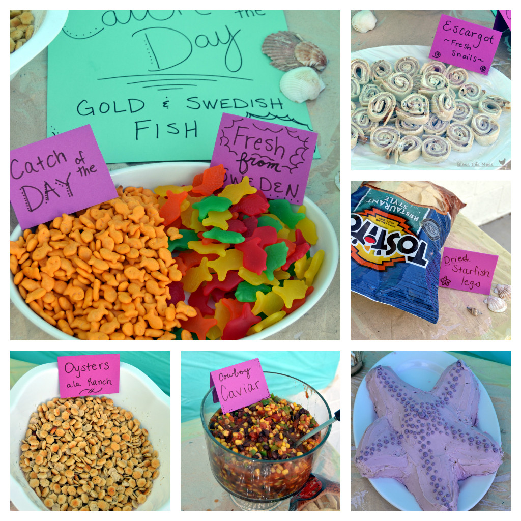 Beach Party Snack Ideas
 Beach Birthday Party — Bless this Mess