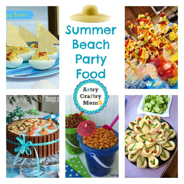 Beach Party Snack Ideas
 25 Summer Beach Party Ideas