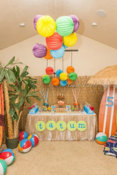 Beach Theme Party Decorating Ideas
 Beach Party Ideas Collection Moms & Munchkins