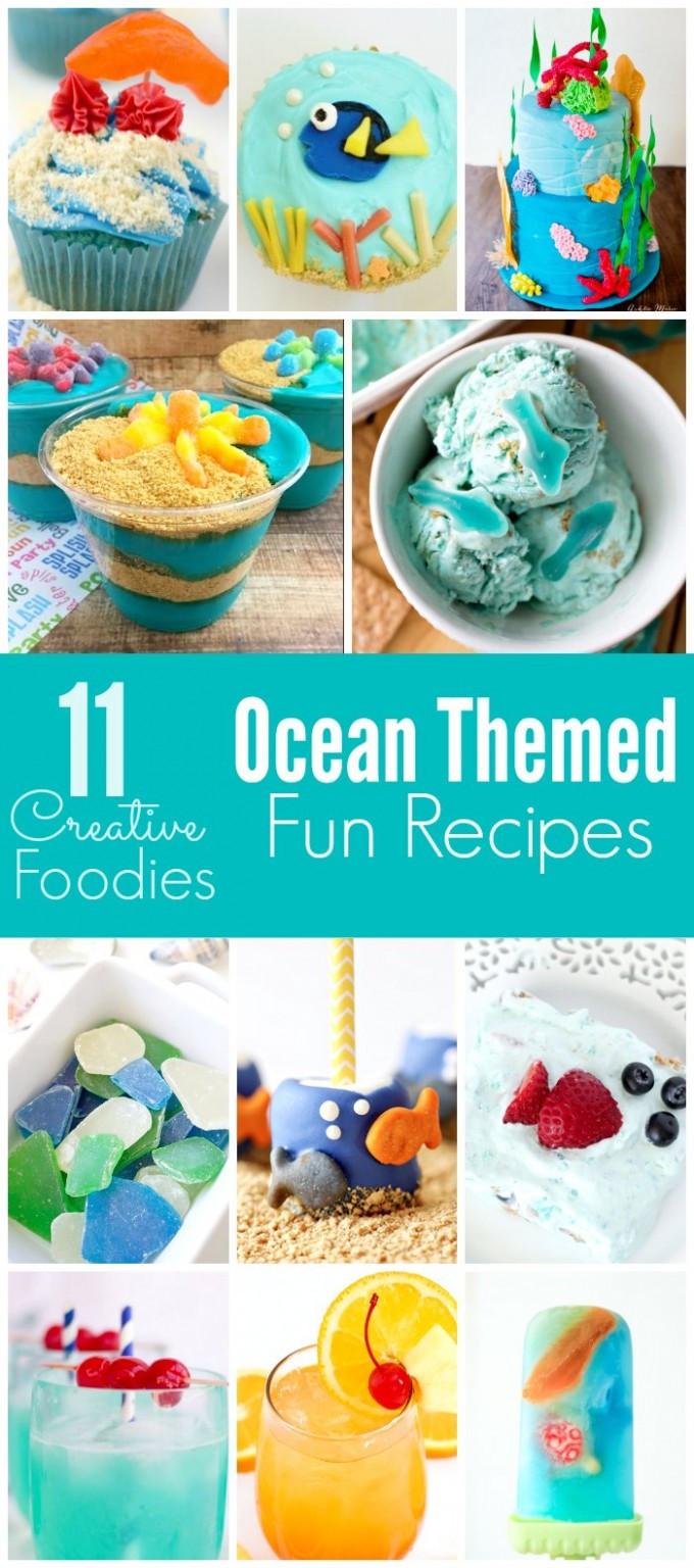 Beach Theme Party Food Ideas
 Easy Finding Dory Cupcakes Kitchen Fun With My 3 Sons