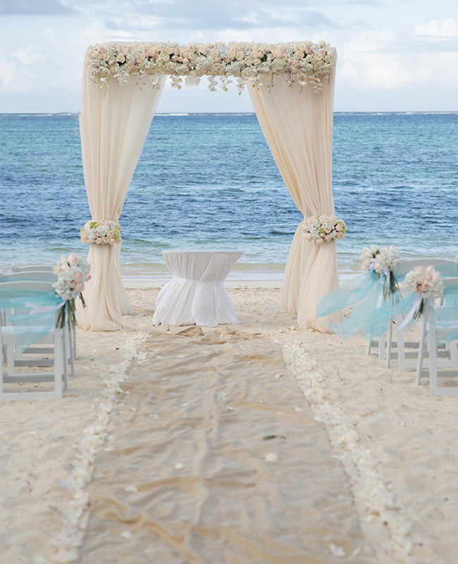 Beach Wedding Arches
 Beach Wedding Color Palettes ideas for inspiration