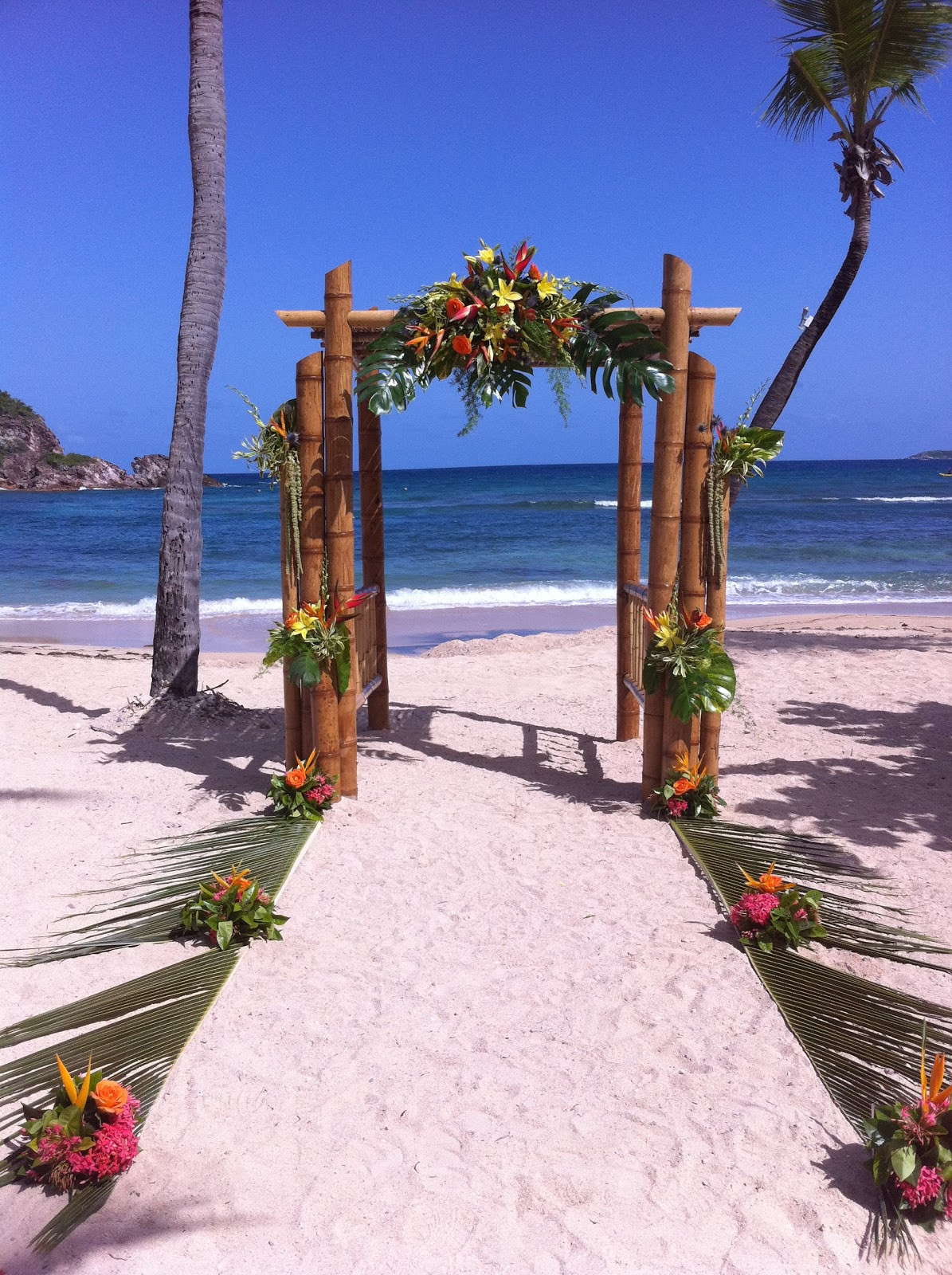 Beach Wedding Arches
 There s a cure for that Philippines Don t Let the World