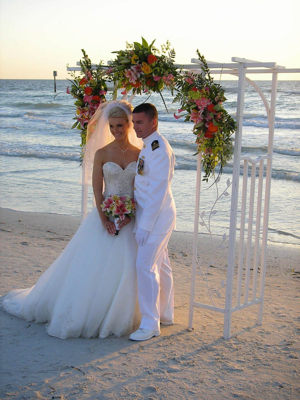 Beach Weddings
 For Better For Less Wedding Flowers Hilton Clearwater