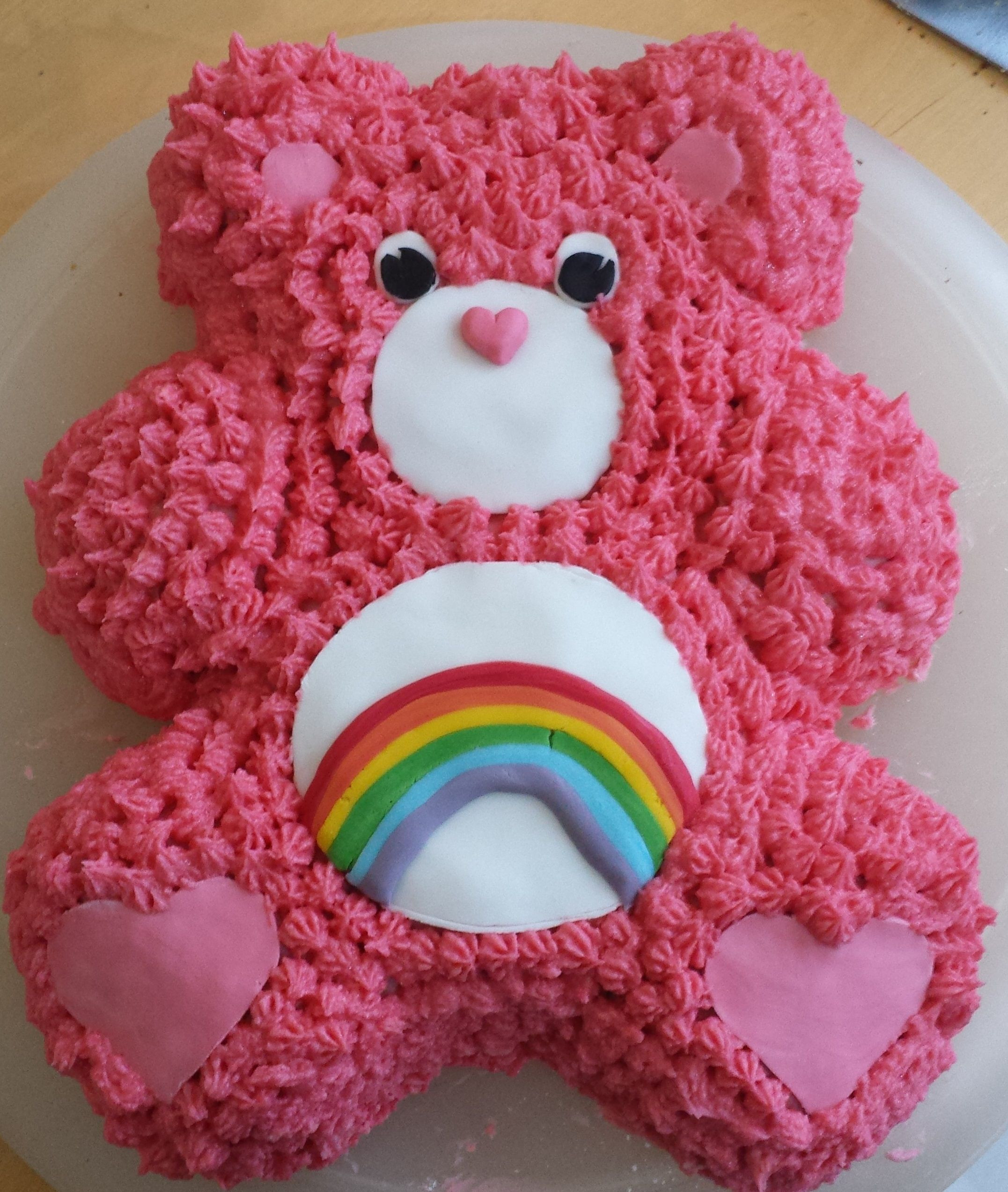 Bear Birthday Cake
 Care bear cake … Sophie s Birthday in 2019