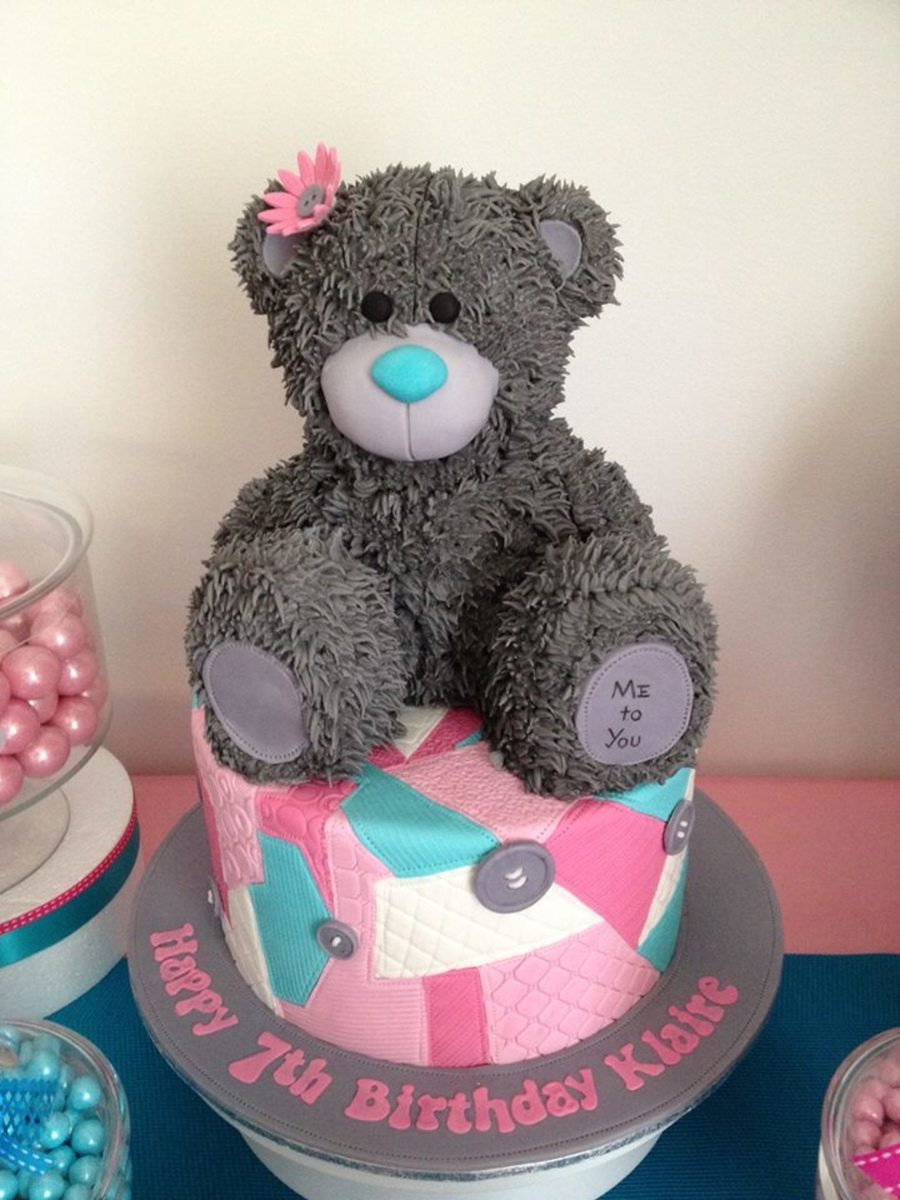 Bear Birthday Cake
 Tatty Teddy Bear Cake CakeCentral