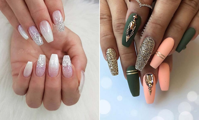 Beautiful Coffin Nails
 43 Beautiful Nail Art Designs for Coffin Nails