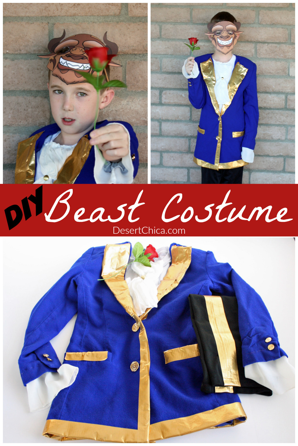 Beauty And The Beast DIY Costumes
 DIY Beast Costume
