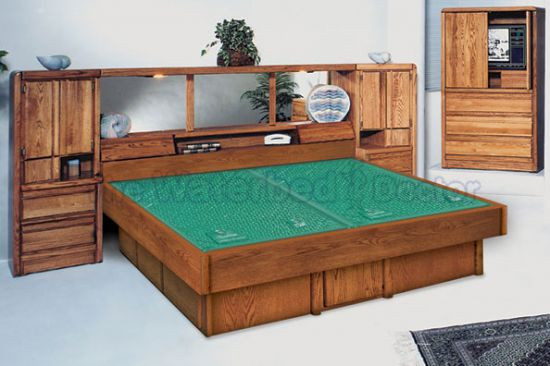 Bedroom Pier Wall Units
 Flotation Beds and Mattresses Waterbeds for the Modern