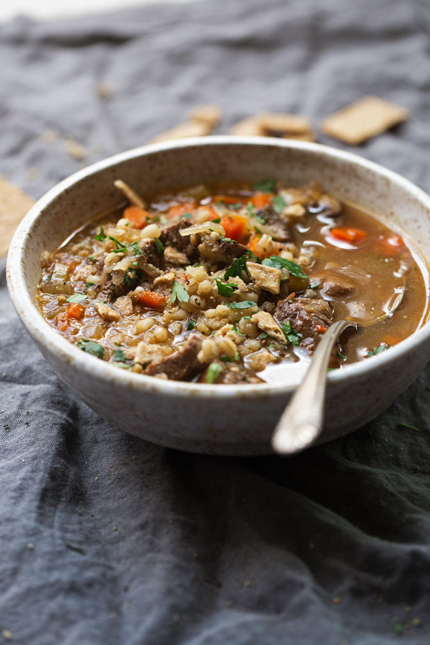 Beef And Barley Soup Recipe
 forting Beef Barley Soup Instant Pot Recipe