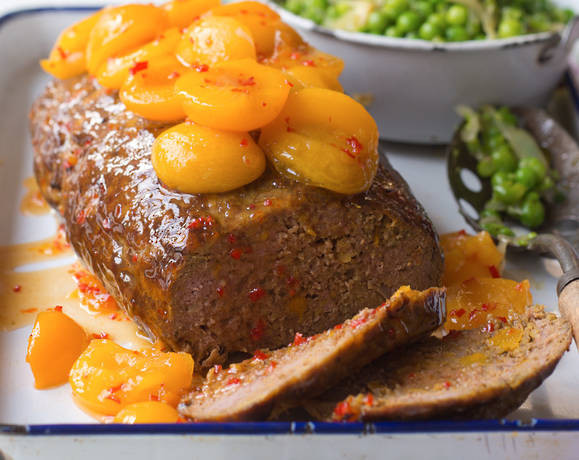 Beef And Lamb Meatloaf
 Moroccan meatloaf with chilli apricot glaze Recipe