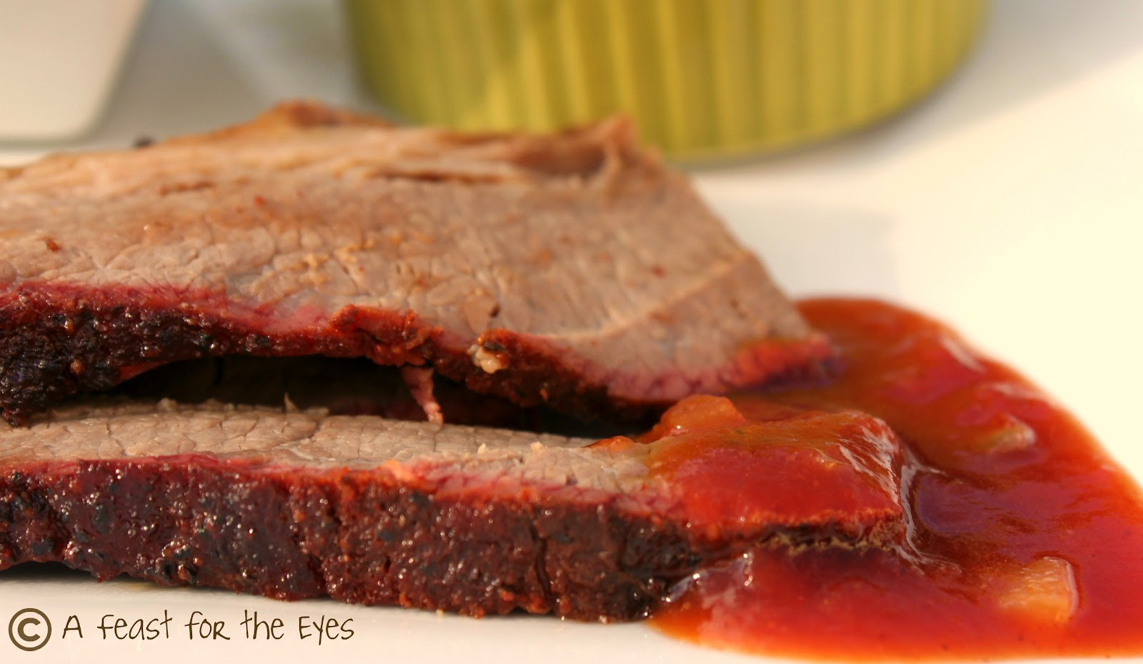 Beef Brisket Recipe Grill
 A Feast for the Eyes Slow Grilled Smoky Beef Brisket with