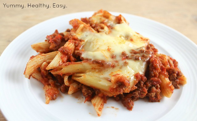 Beef Pasta Casserole
 Beef Penne Pasta Bake Yummy Healthy Easy