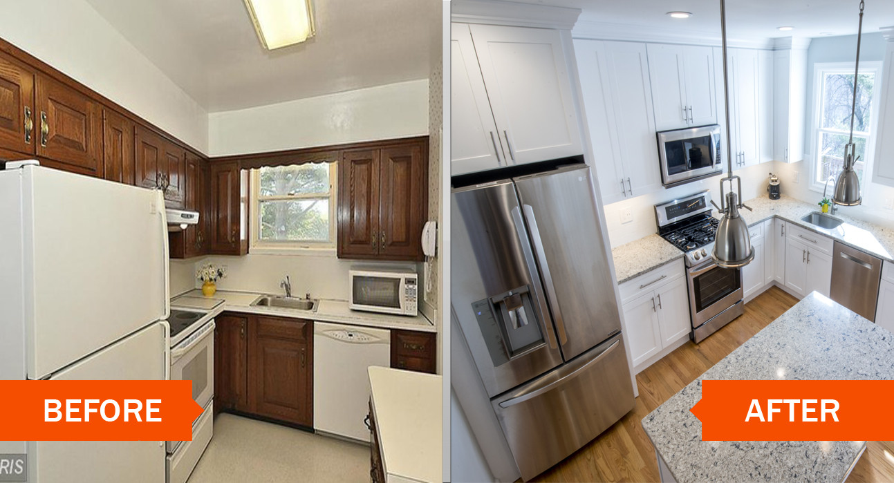Before And After Kitchen Remodel
 Our Kitchen Remodeling Work