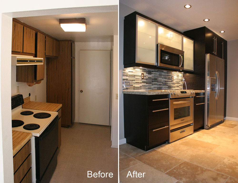 Before And After Kitchen Remodel
 Before & After Small Kitchen Remodels
