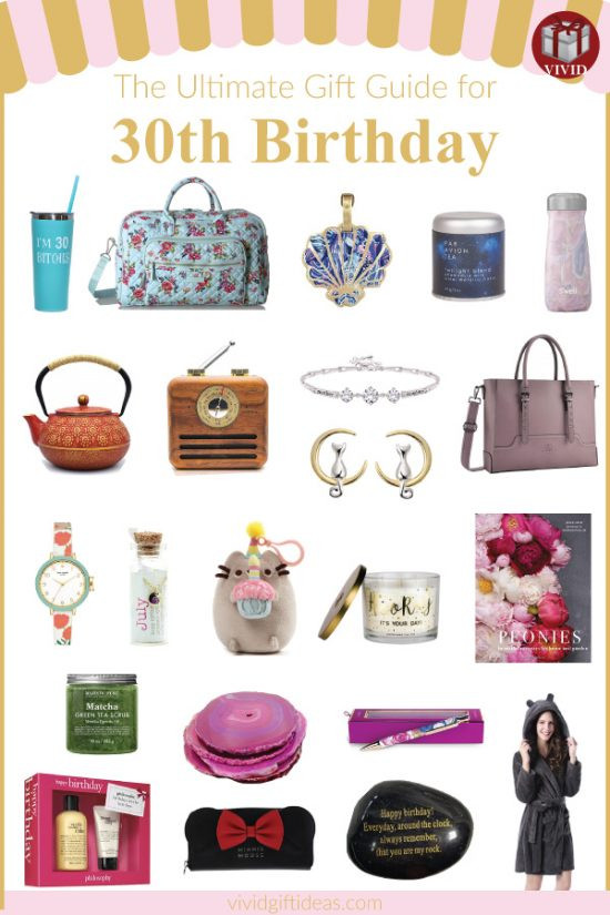 Best 30th Birthday Gifts For Her
 30 Awesome 30th Birthday Gifts for Her