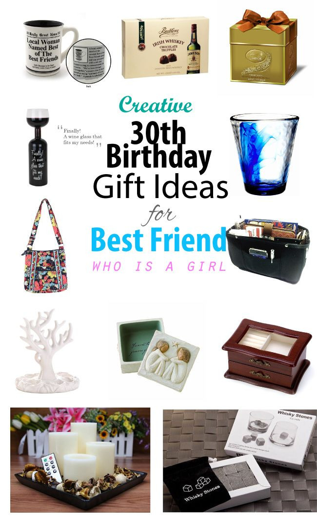 Best 30th Birthday Gifts For Her
 Creative 30th Birthday Gift Ideas for Female Best Friend